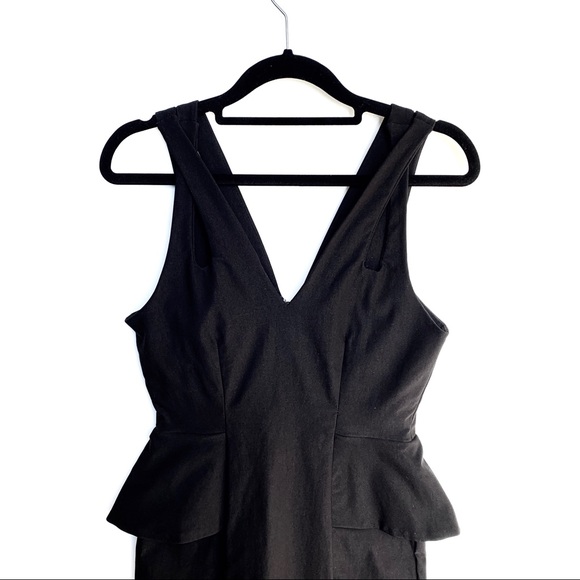 Nasty Gal Black Sleeveless Zipper Mini Party Dress - Picture 3 of 6